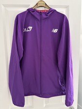NEW 2025 New Balance TCS London Marathon Jacket Top Purple Size Medium  Hooded