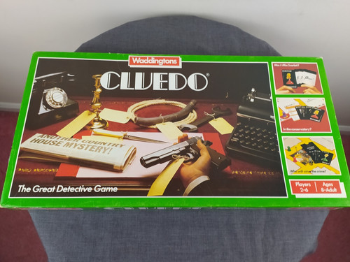 Vintage cluedo the great - cluedo,