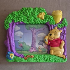 Winnie the Pooh Wind Up Scrolling Musical TV ~ Fisher Price ~ Disney ~ Vintage