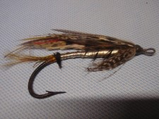 Vintage gut eyed salmon fly -