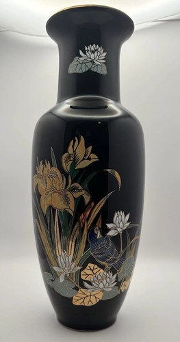 Vintage japanese black ceramic - vintage,