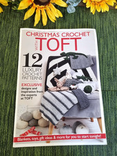 Christmas Crochet With Toft magazine with 12 Pattern instructions Xmas FABULOUS