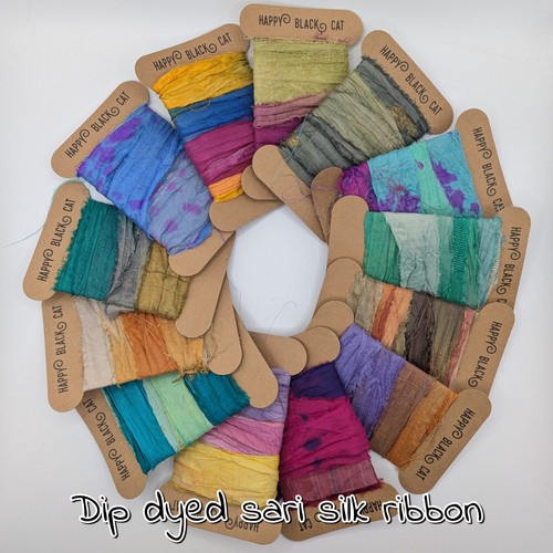 Sari silk ribbon - sari, ribbon,