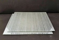 SILVER sparkle mirrored glass