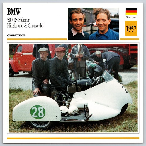 Bmw 500 sidecar 1957 - ,
