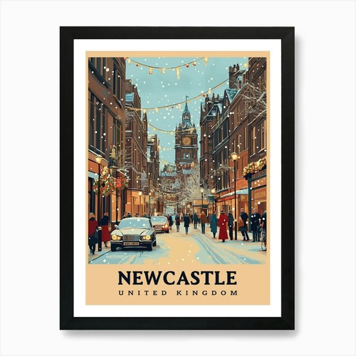 Winter night newcastle united - night,