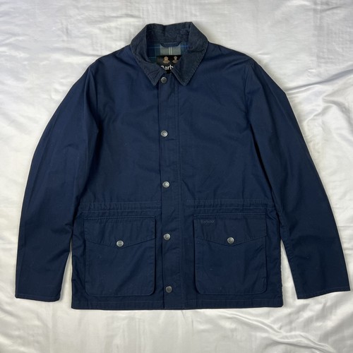 Barbour blue garment washed - blue,