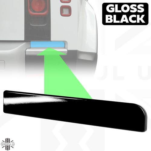 Rear bumper recess trim