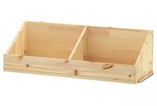 Brand New IKEA IVAR Box shelf with divider, pine, 83x30x25 cm,205.963.82