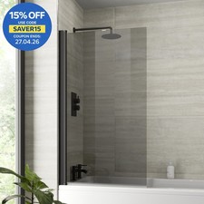 Over Bath Shower Screen Door