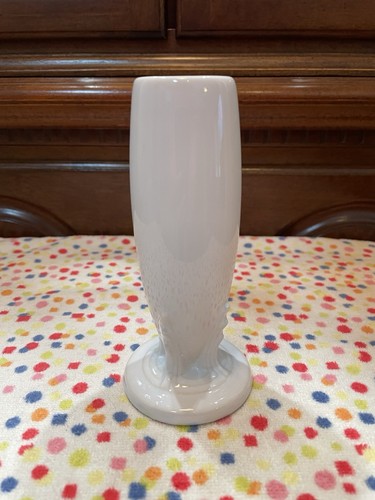 Fiesta bud vase white new - fiesta,