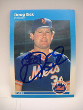 DOUG SISK NEW YORK METS #39