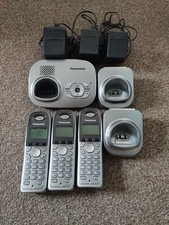 Panasonic KX-TG7321E 3 Cordless Phones with Answer Machine