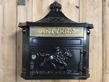 Black Cast Aluminium Horse Man