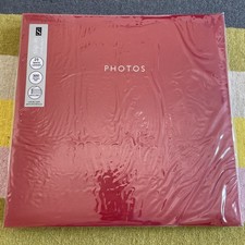 New Red Slip In Refillable Photo Album, 300 6x4 Photos