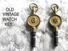 Old vintage pocket watch key - *,