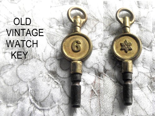 Old vintage pocket watch key - *,