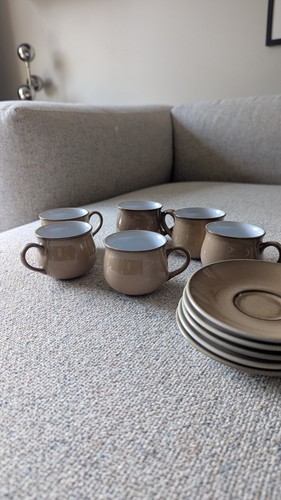 Denby pottery vintage cup - pottery, 6-cup
