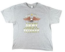 Army Veteran T Shirt Mens 2XL