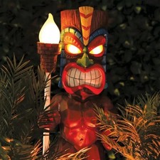 Tiki Solar Powered LED Tiki