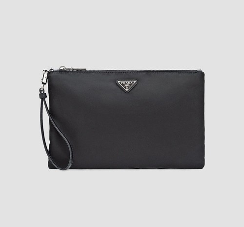 Prada saffiano wristlet - prada,