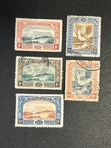 British guiana stamp - british,
