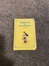 Vintage Walt Disney Address