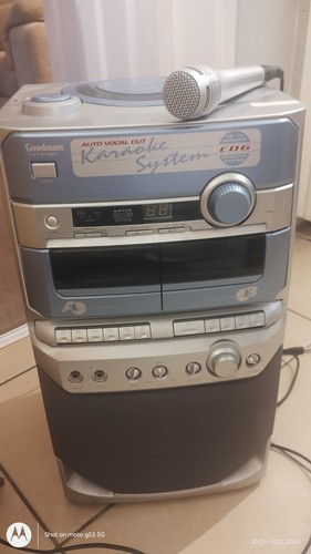 Goodmans karaoke system - karaoke,