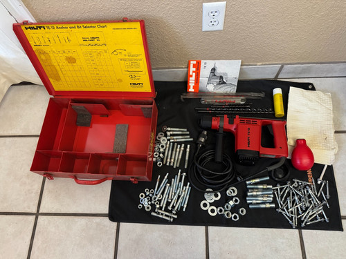 Hilti 120v corded hammer - 12,