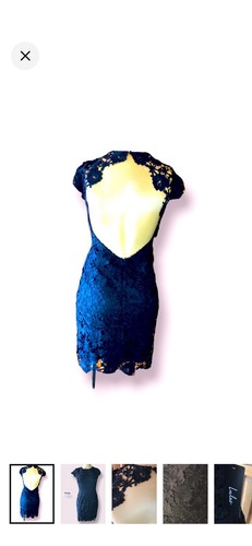 Lulus backless lace - lulus,
