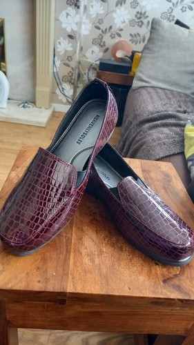 Heavenly soles ladies maroon - heavenly,
