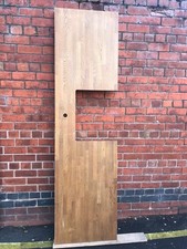 2 x Solid Wood Worktops, 6cm Thick, Ex Display