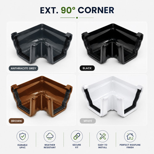 Niagara ogee upvc guttering - ogee,