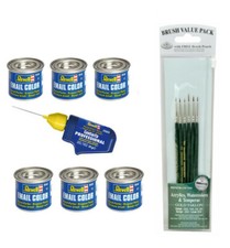 Revell Enamel Paints,  Glue