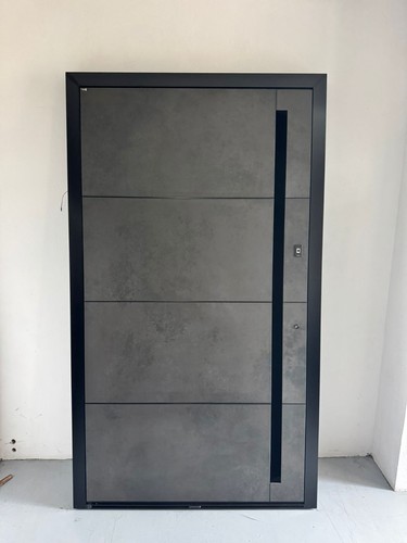 Unique aluminum entrance doors