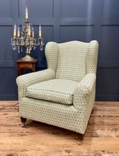 An Antique English Wingback