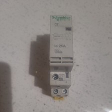 Schneider Electric CT 15959 2-Pole Contactor 25Amp Coil: 230/240v DIN Rail 2P