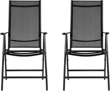 Aluminium position chairs - 2x,