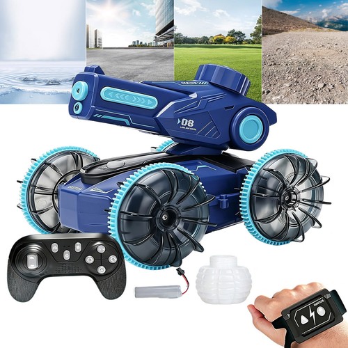 Car stunt - car, amphibious