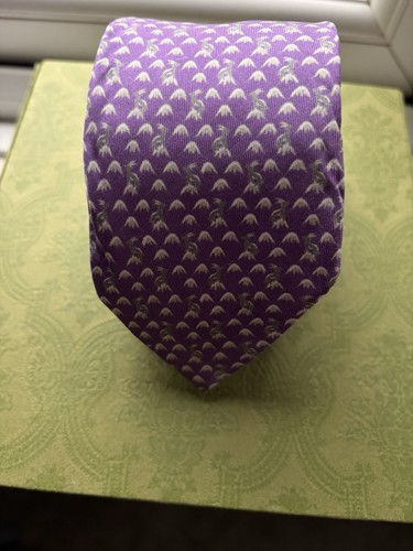 Hermes paris vintage silk - vintage, tie