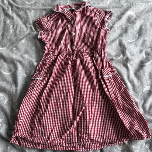 Girls red white - m&s,