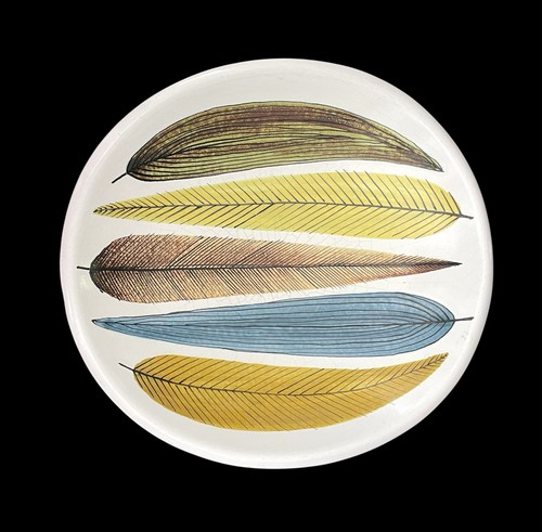 1950s stig lindberg feather - lindberg,