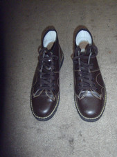 Grafters monkey boots, wine colour, size 8, used. 