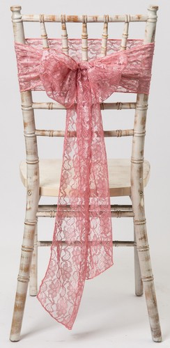Dusky pink lace wedding - dusky,