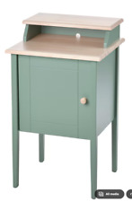 IKEA OLDERDALEN- 2 Bedside tables grey/green/pine, 47x43, NEW, already assembled