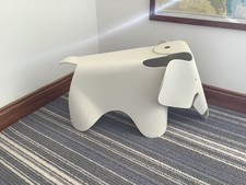 VITRA EAMES LARGE WHITE ELEPHANT STOOL / FURNITURE . NEW/ UNUSED.