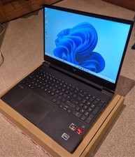 HP Victus 15 laptop AMD ryzen 5, Windows 11, 16GB RAM, 1tb SSD
