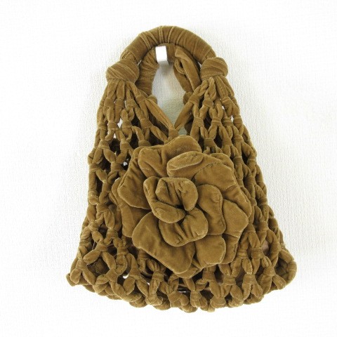 Zara velvet flower mini bucket - zara,