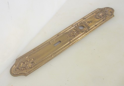Victorian brass door - victorian,
