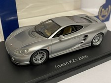 BEST OF SHOW BOS Ascari KZ1 2006 silver 1:43 resin model car